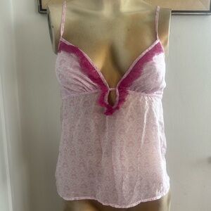 Vintage Gilligan O Malley Pink Nightie Top